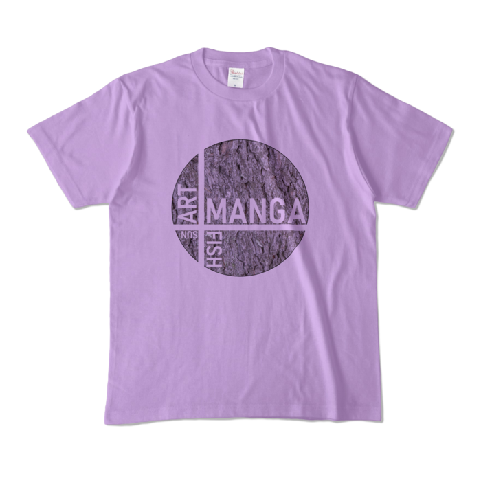 カラーTシャツ - M - ライトパープル (淡色)