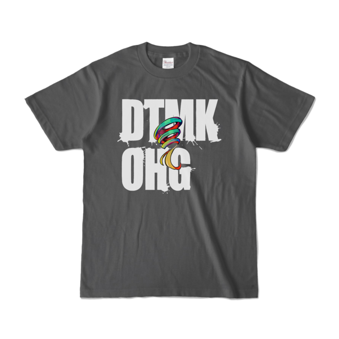 カラーTシャツ - S - チャコール (濃色)