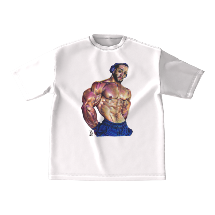 ビッグシルエットTシャツ - M - 両面