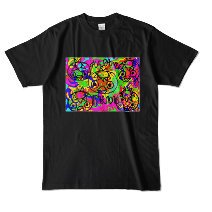 カラーTシャツ - L - ブラック (濃色)