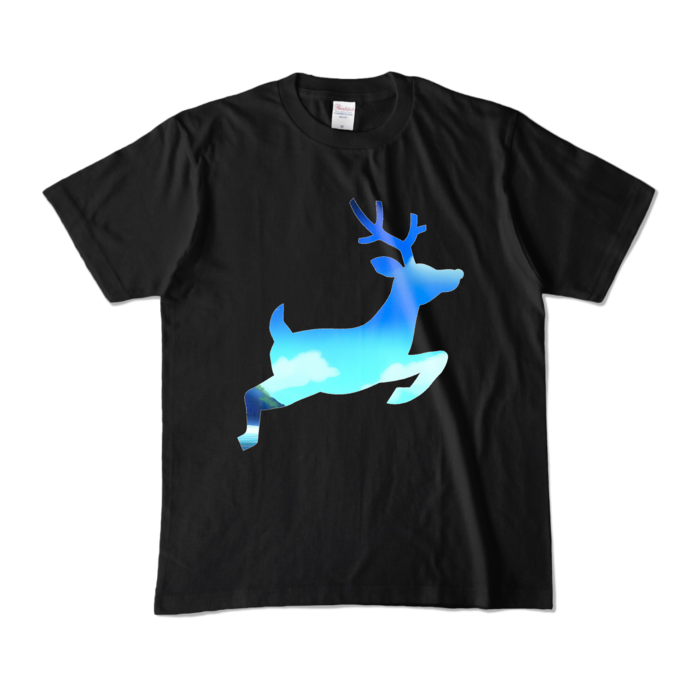 カラーTシャツ - M - ブラック (濃色)｜Colored T-Shirt - M - Black (Dark)