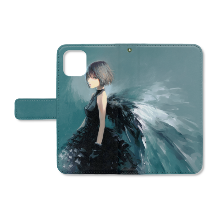 手帳型iPhoneケース - iPhone11 - ストラップ穴 あり