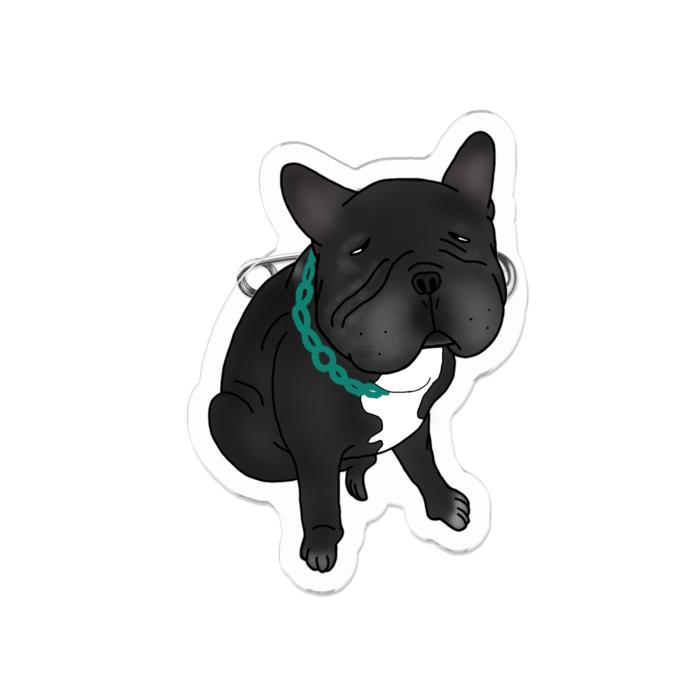 アクリルバッジ - 50 x 50 (mm)