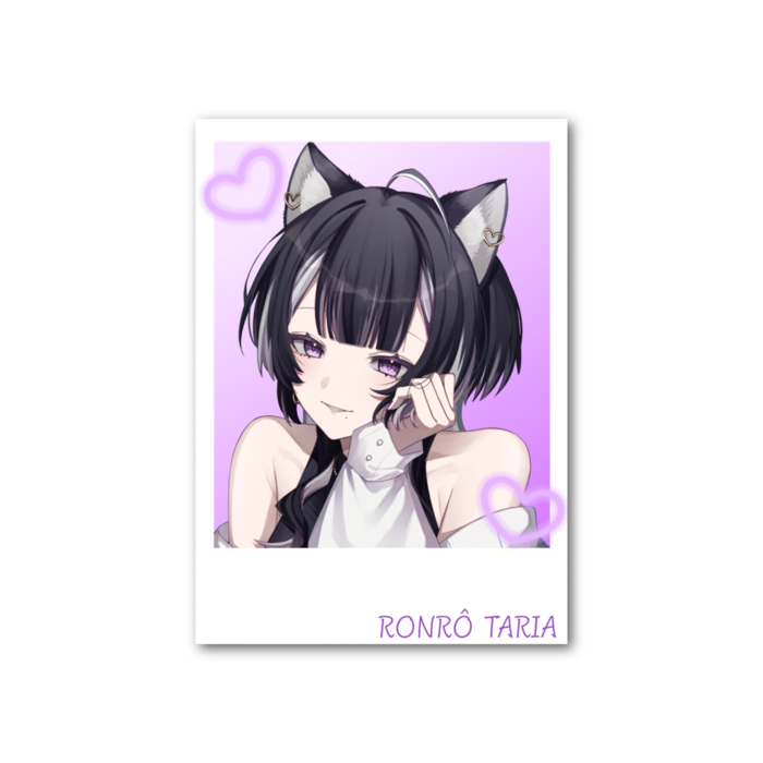 フォト風カード - 縦 - 片面