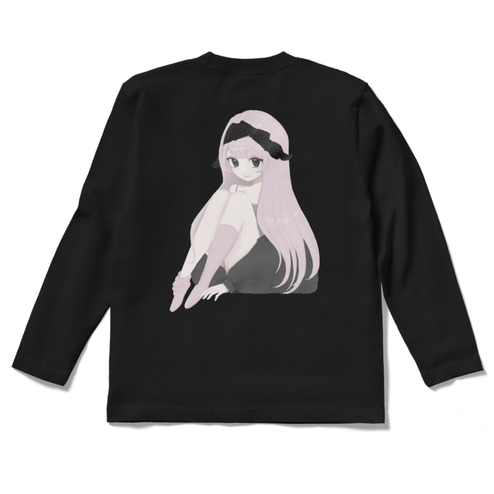 ロングスリーブTシャツ - S - ブラック