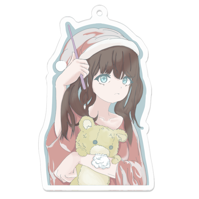 アクリルキーホルダー - 70 x 70 (mm)