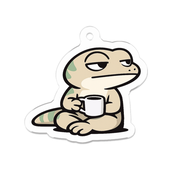 アクリルキーホルダー - 50 x 50 (mm)