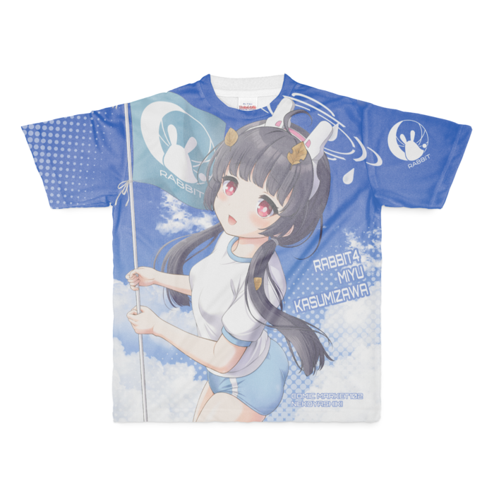フルグラフィックTシャツ - M - 両面印刷