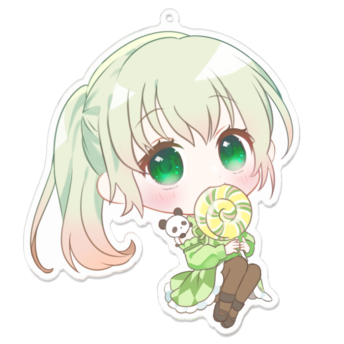 アクリルキーホルダー - 100 x 100 (mm)