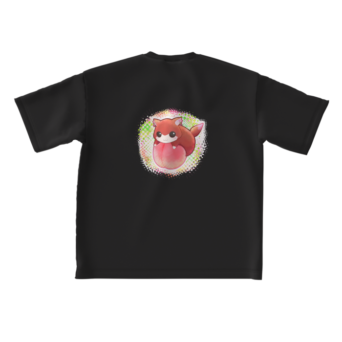ビッグシルエットTシャツ - L - 背面