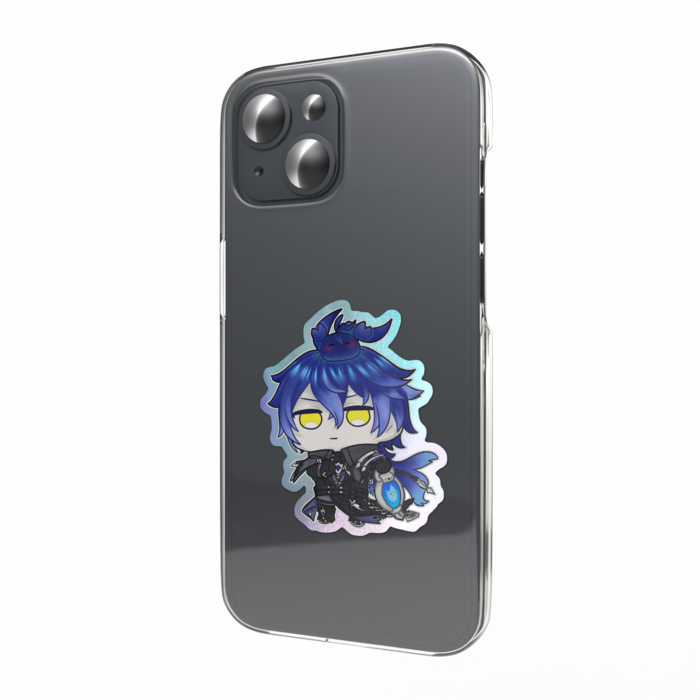オーロラスマホステッカー - W55 × H91mm 以内