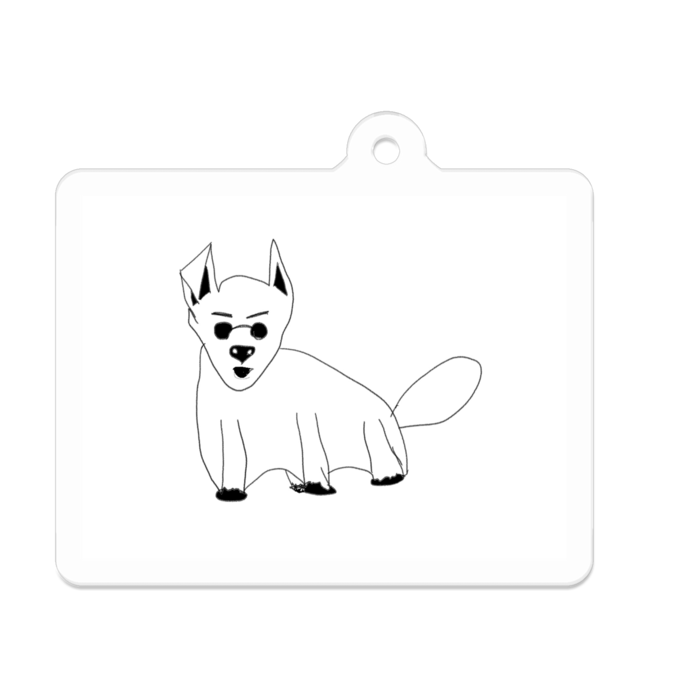 アクリルキーホルダー - 50 x 50 (mm)