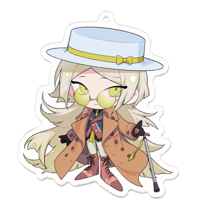 アクリルキーホルダー - 70 x 70 (mm)