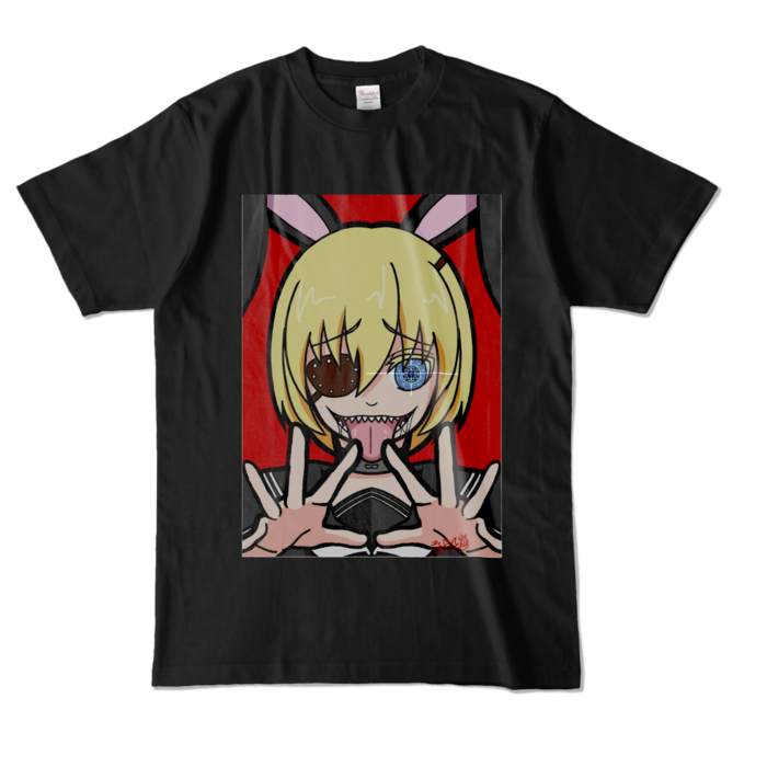 カラーTシャツ - L - ブラック (濃色)