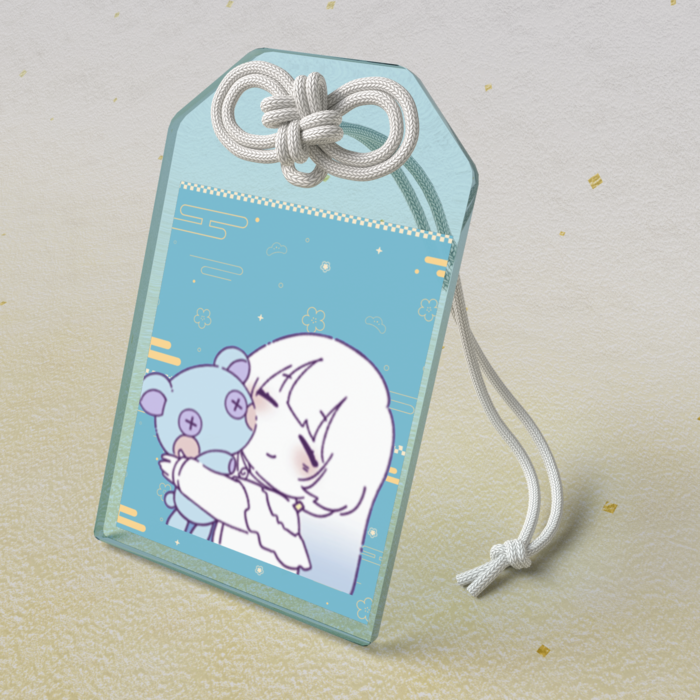 アクリルお守り - 50 × 80mm