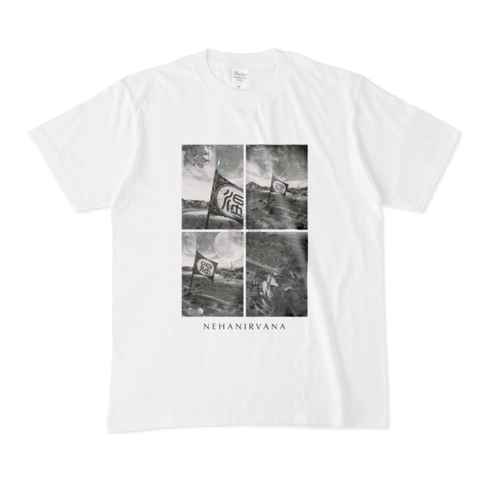 NEHAN FLAG TEE / WHITE / M