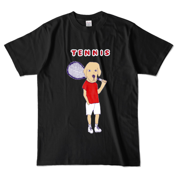 カラーTシャツ - L - ブラック (濃色)