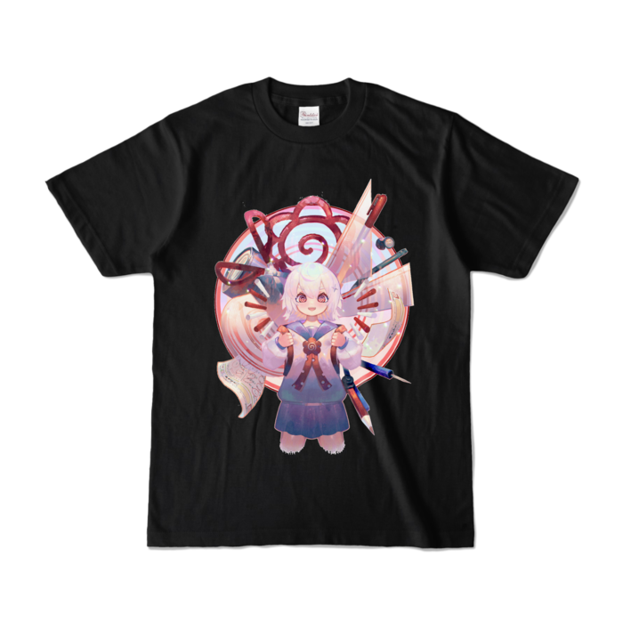 カラーTシャツ - S - ブラック (濃色)