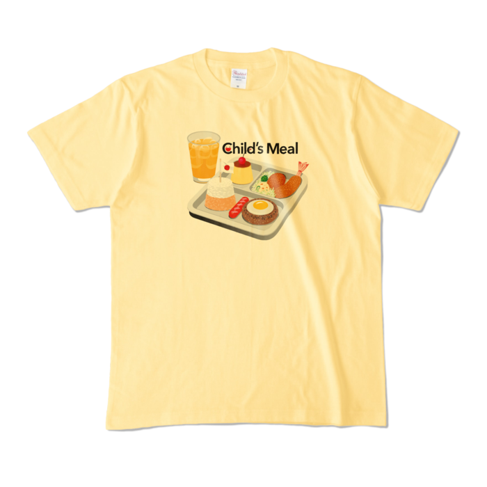 カラーTシャツ - M - ライトイエロー (淡色)