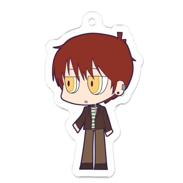 アクリルキーホルダー（コーティング） - 50 x 50 (mm)