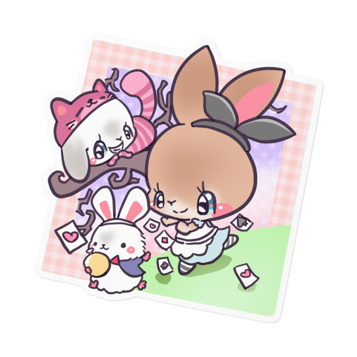 ステッカー - 160 x 160 (mm)