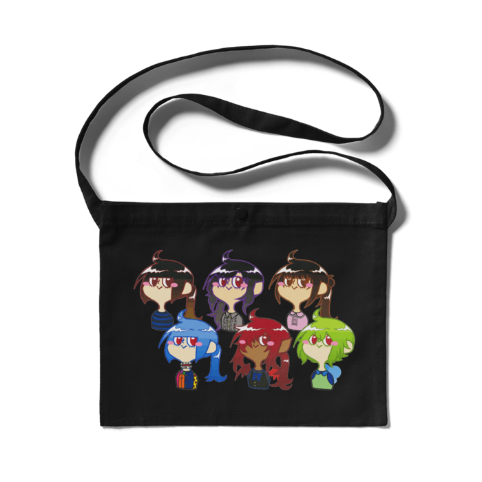 サコッシュ - 300 x 230 (mm)ブラック