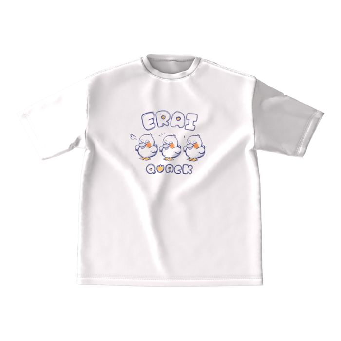 ビッグQUACK Tシャツ - M - 正面