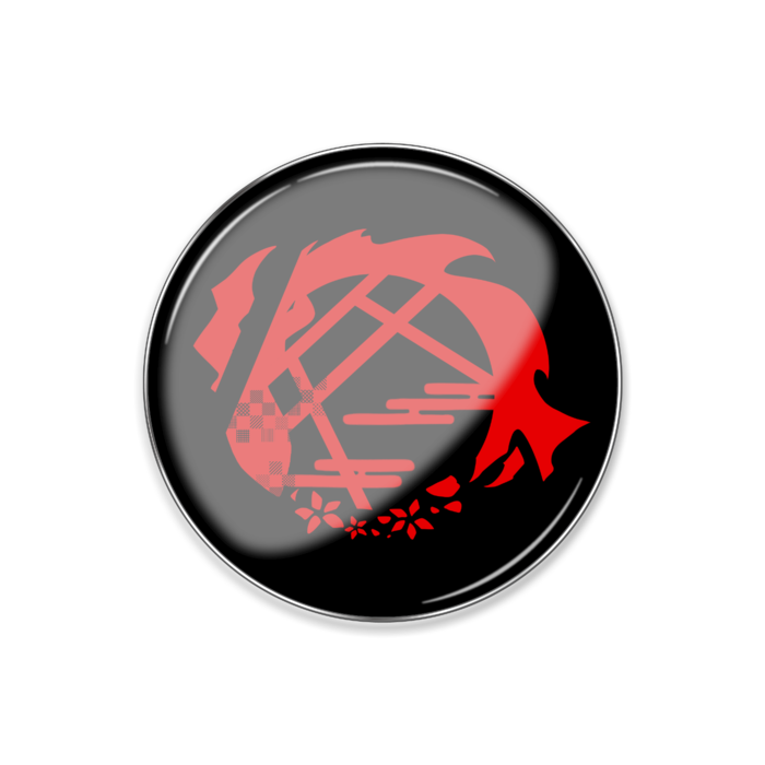 ピンバッジ - 丸形25mm