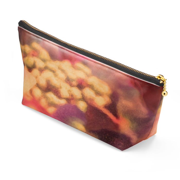 ポーチ - 長さ21.5cm / 高さ10cm - ブラック