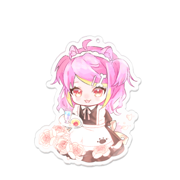 アクリルキーホルダー - 100 x 100 (mm)