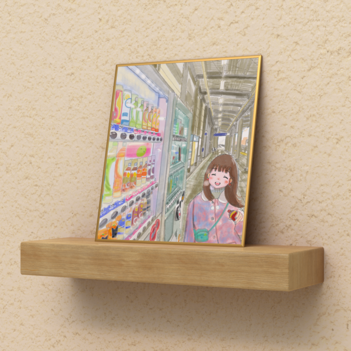 色紙 - ミニ（H135 × W120mm）