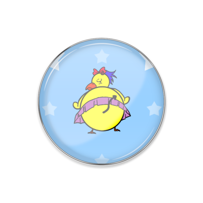 ピンバッジ - 丸形25mm