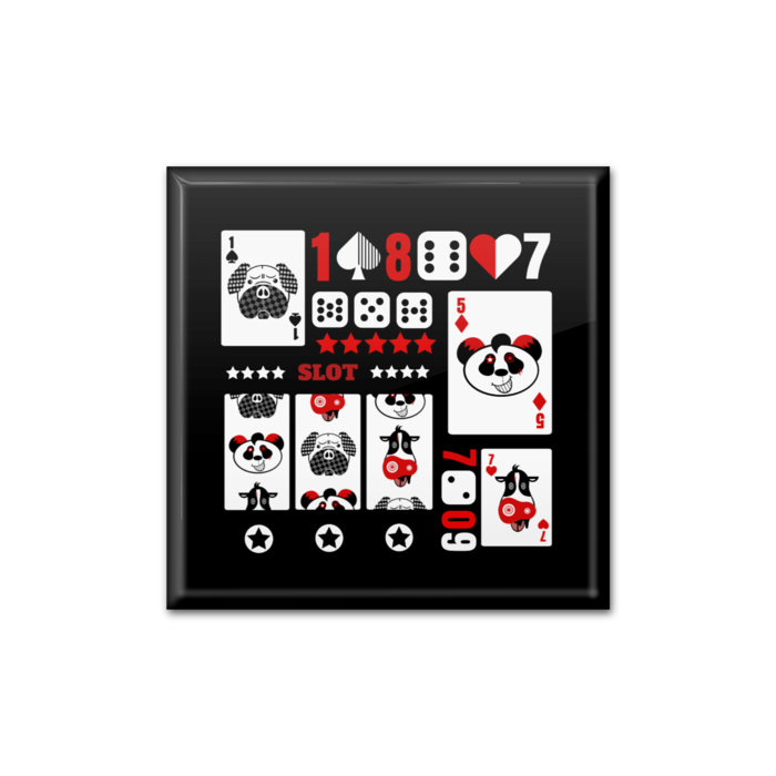 缶バッジ - 四角形40mm