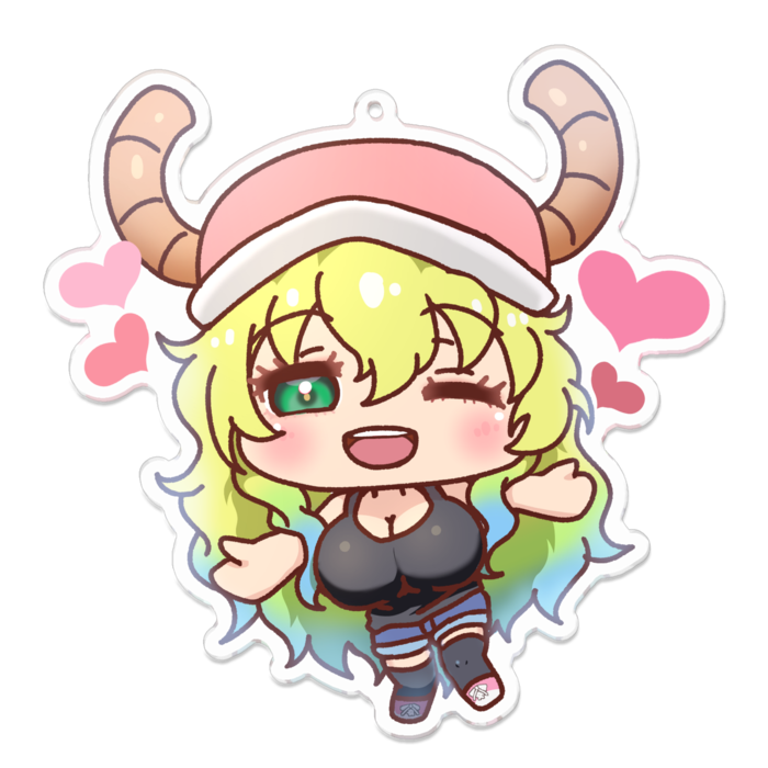 アクリルキーホルダー - 100 x 100 (mm)