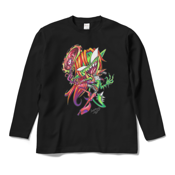 ロングスリーブTシャツ - M - ブラック