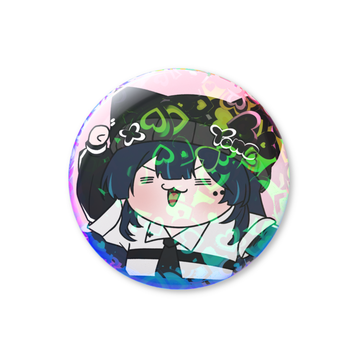 ホログラム缶バッジ - 25mm