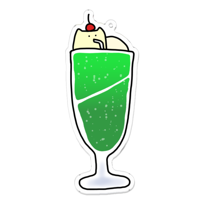 アクリルキーホルダー - 100 x 100 (mm)