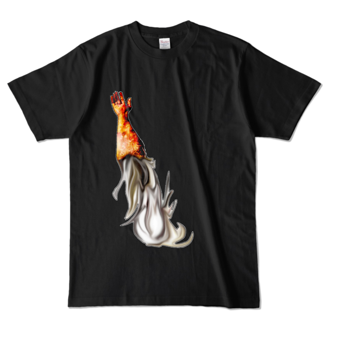 カラーTシャツ - L - ブラック (濃色)