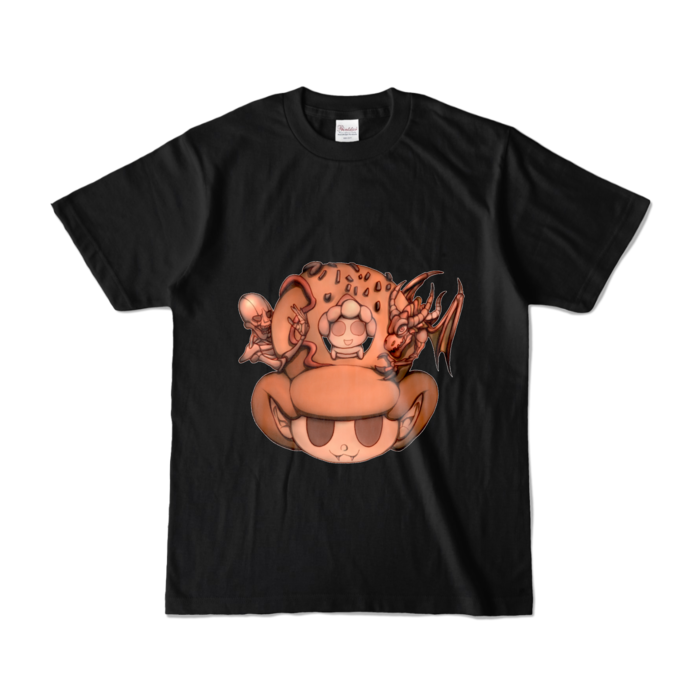 カラーTシャツ - S - ブラック (濃色)