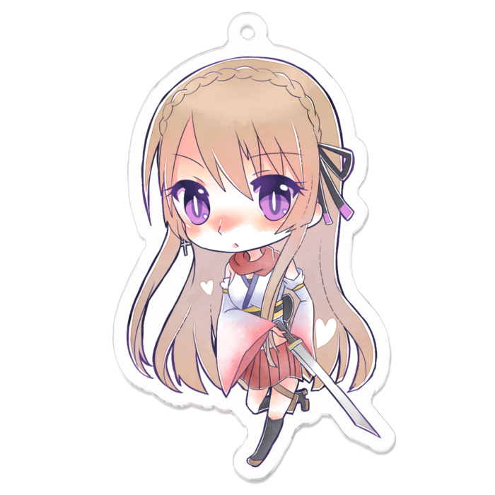 アクリルキーホルダー - 70 x 70 (mm)