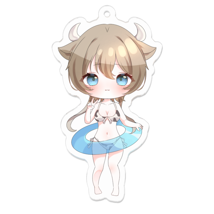 アクリルキーホルダー - 70 x 70 (mm)