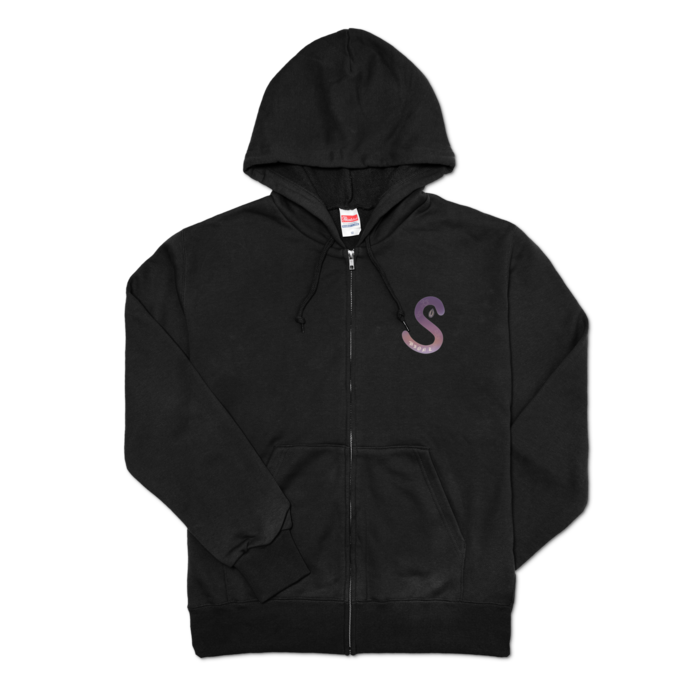 ジップパーカー - M - 左胸