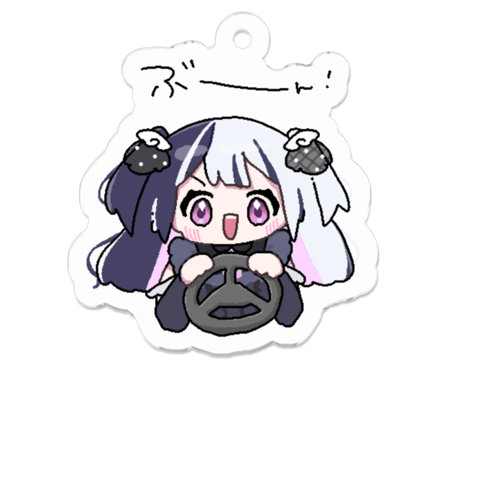 アクリルキーホルダー - 50 x 50 (mm)