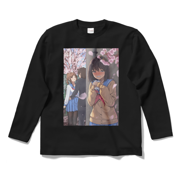 ロングスリーブTシャツ - S - ブラック / Long-sleeve T-Shirt - S -Black