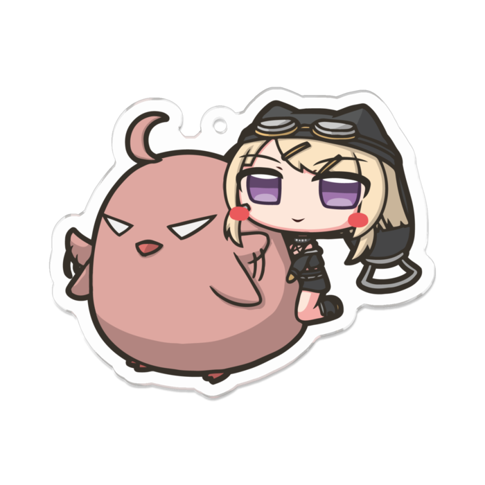 アクリルキーホルダー - 70 x 70 (mm)