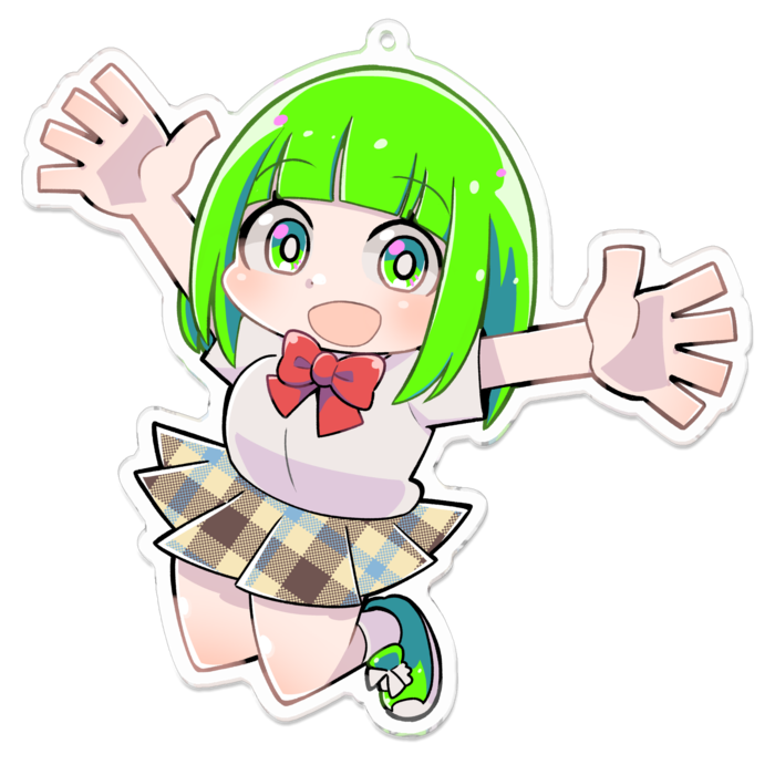 アクリルキーホルダー - 100 x 100 (mm)