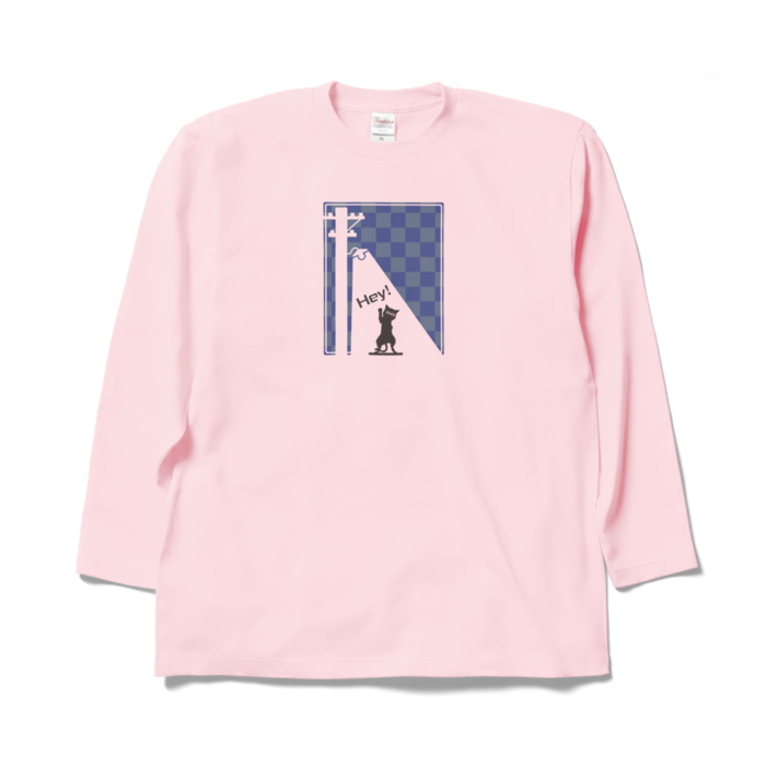 ロングスリーブTシャツ - XL - ライトピンク