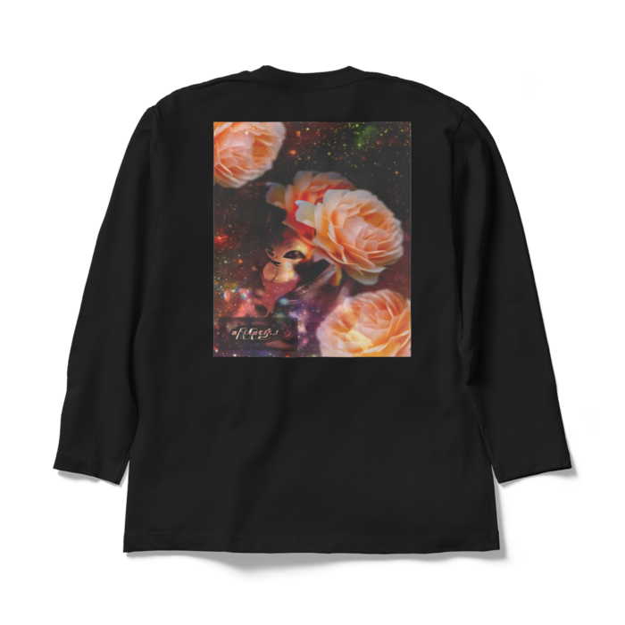 ロングスリーブTシャツ - XL - ブラック