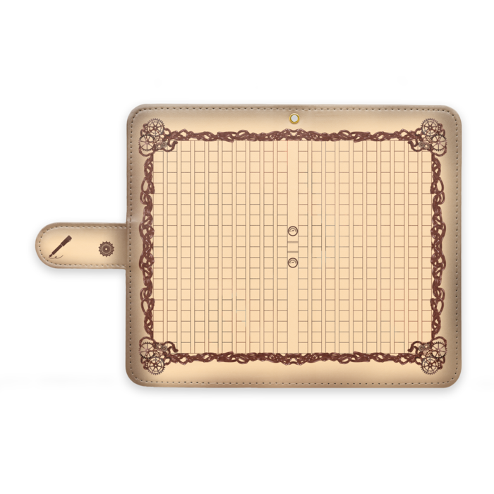手帳型Androidケース - M - ストラップ穴 あり