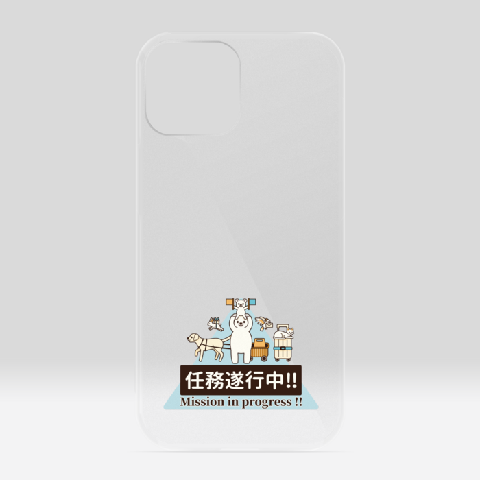 クリアiPhoneケース　iPhone 13mini